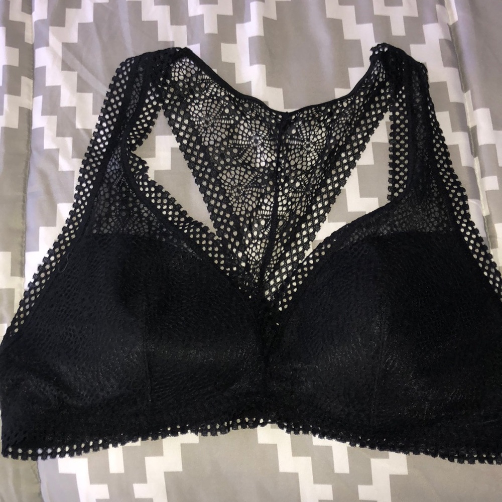 Black lace Racerback Bralette